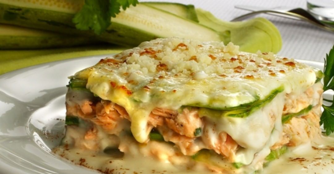 Lasanha de Abobrinha Sem Glúten e Sem Lactose