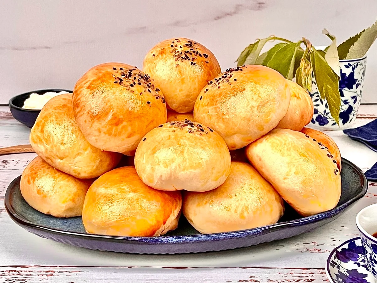 Pão de Batata Recheado na Airfryer