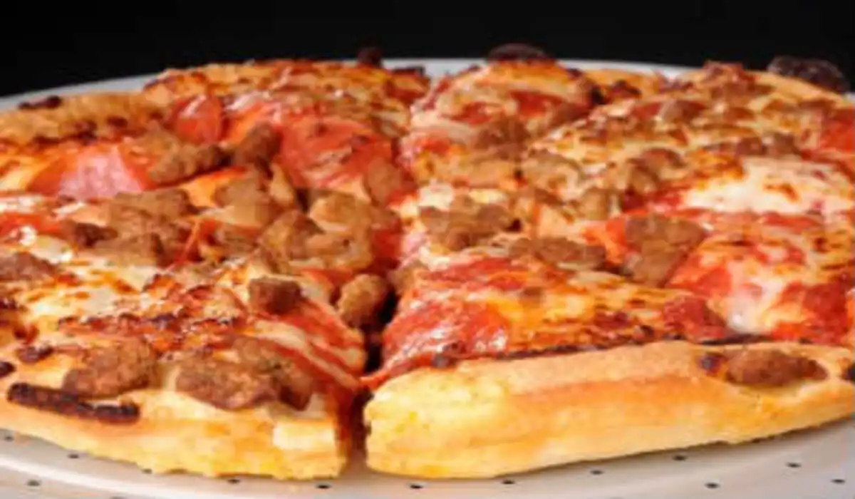 Receita de Pizza de carne low carb