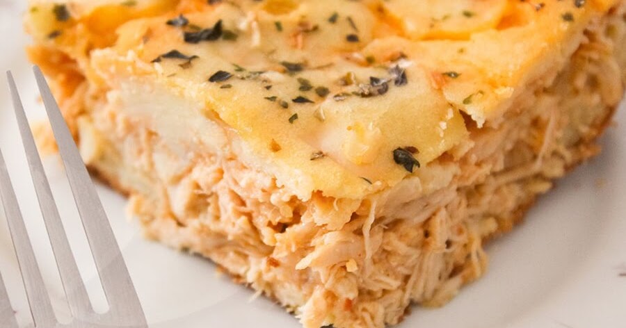 Receita de Torta de Frango Low Carb