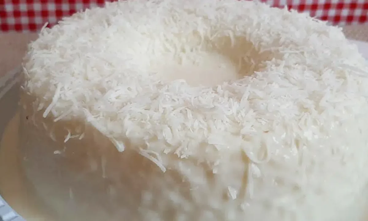Receita de bolo de taioca cremoso