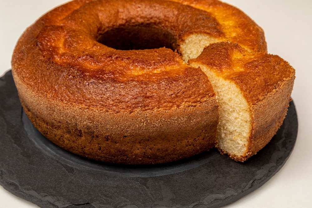 Bolo de Iogurte Natural com Canela Combinação Irresistível