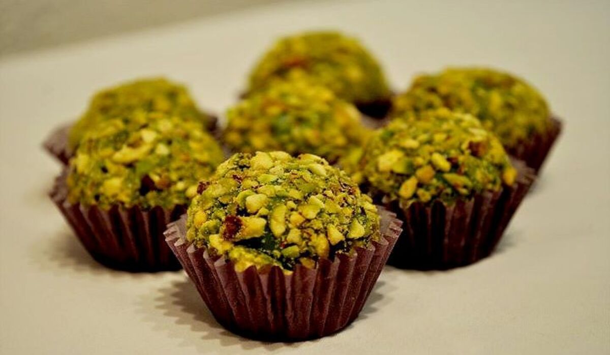 Brigadeiro dourmet de pistache