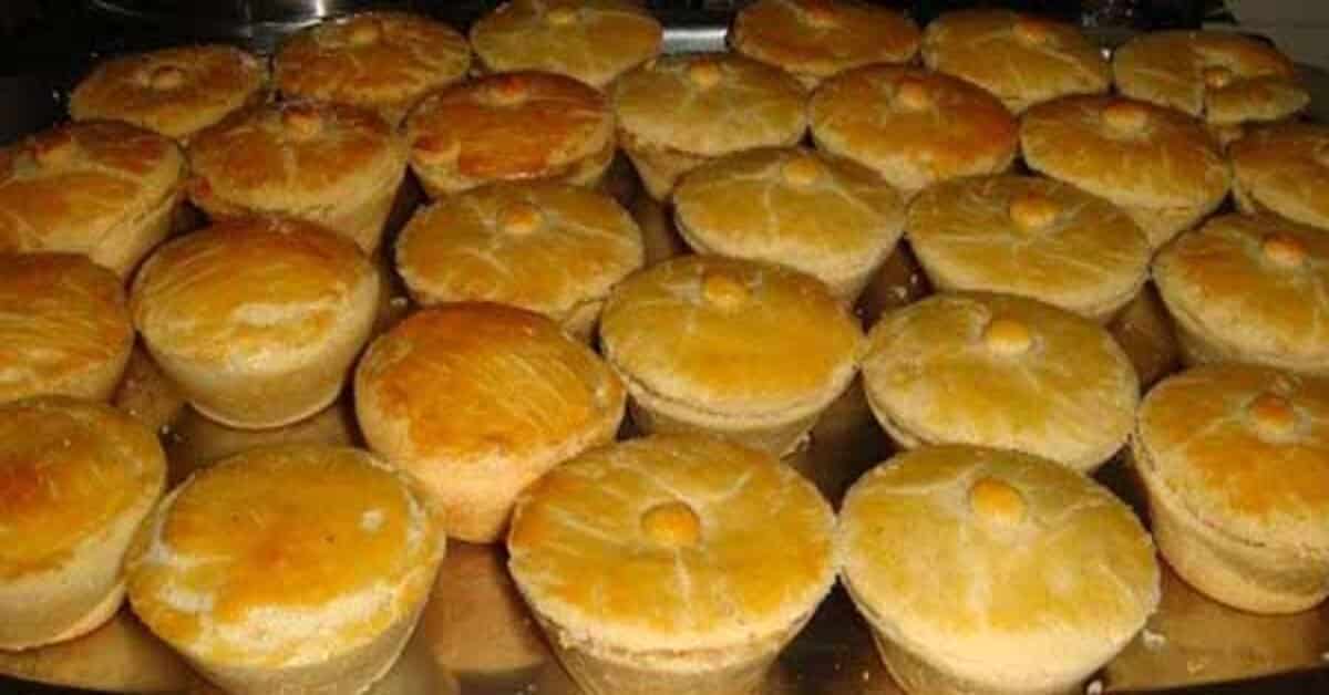 Receita de Empadinhas de Queijo