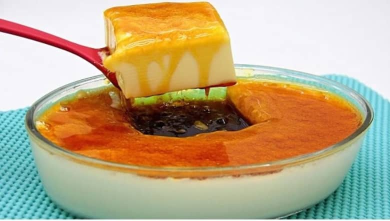 Pudim de travessa sem usar o forno