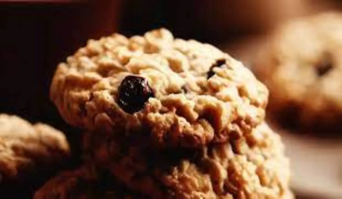 Receita de Cookies de Aveia e Passas