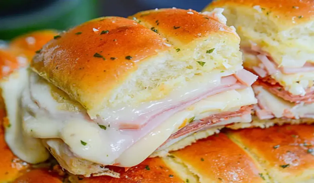 Receita de Lanche Slider Americano