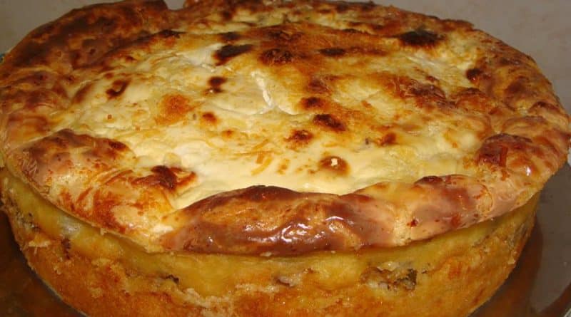 Torta de Sardinha de Liquidificador