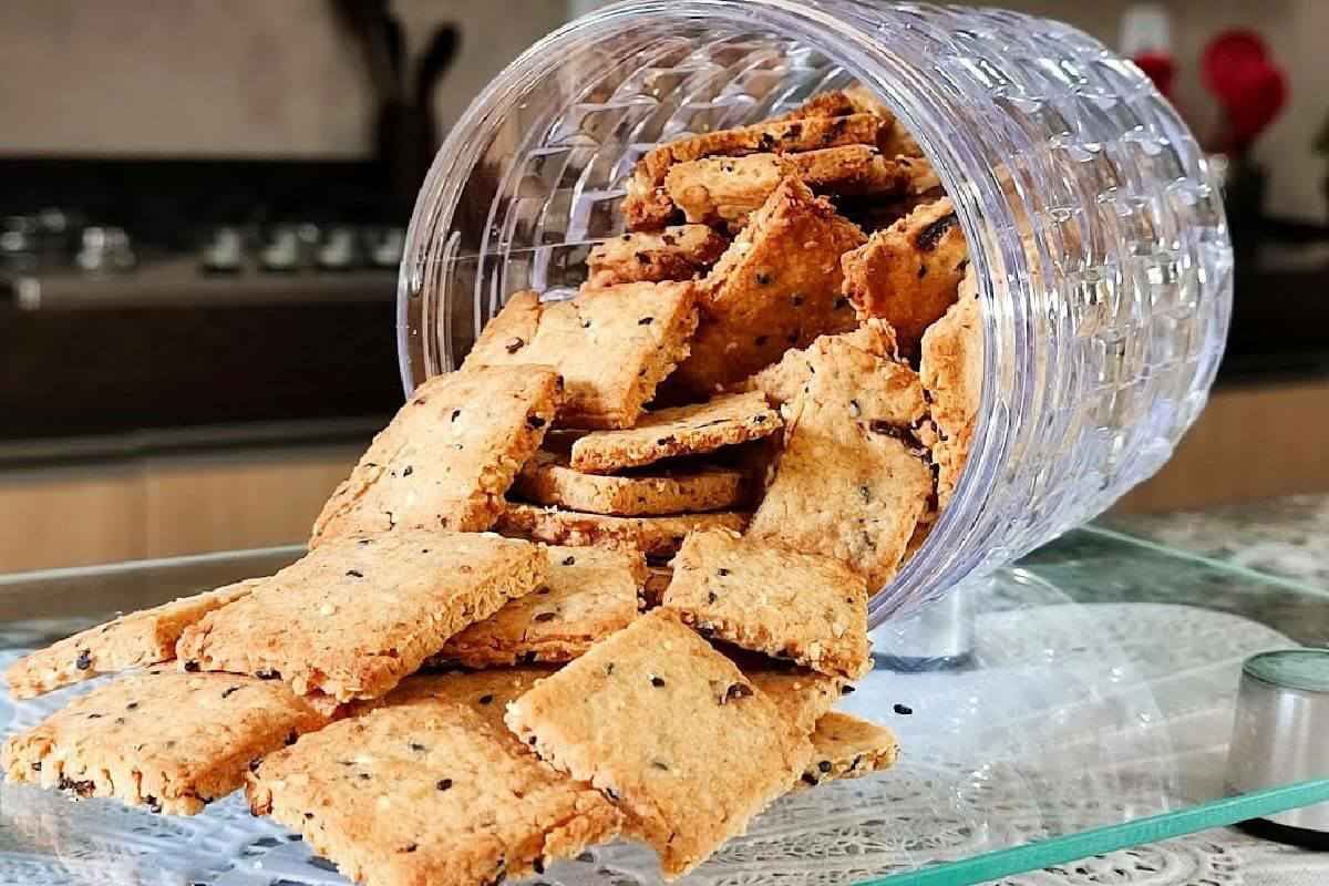 Receita de Biscoitinho Temperado Crocante