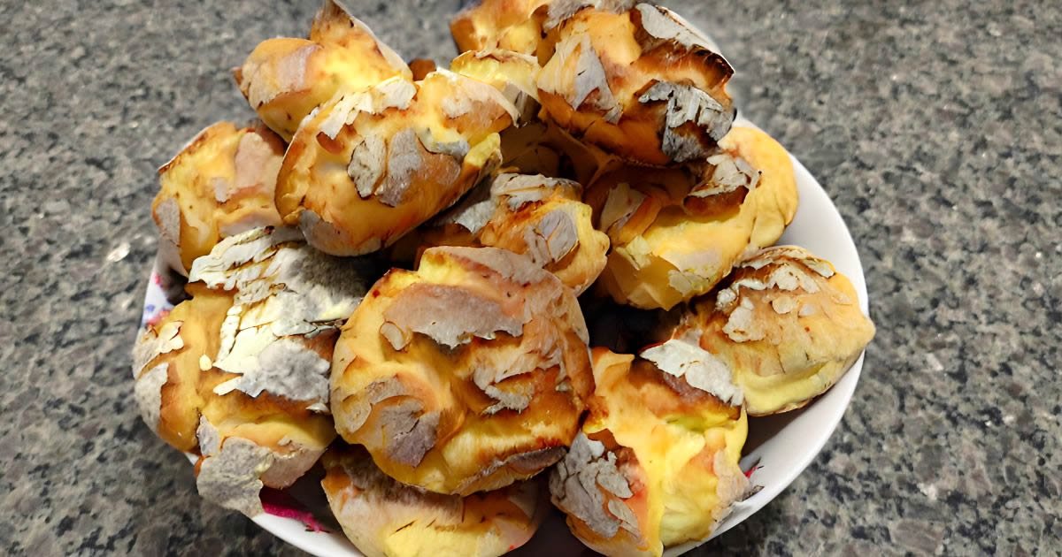 Broas de Fubá com Polvilho Cozido