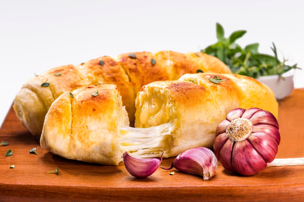 Receita de Pão de Alho Caseiro