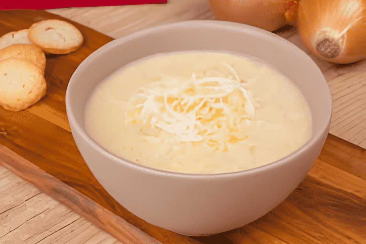 Receita de Sopa de Cebola Deliciosa