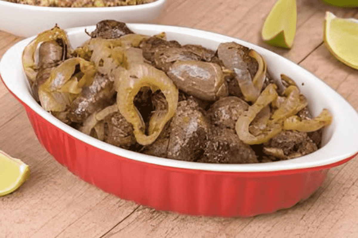 Coração de Frango na Airfryer