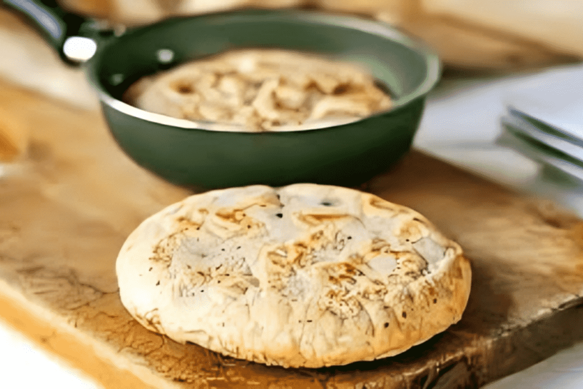 Receita de Pão de Aveia de Frigideira