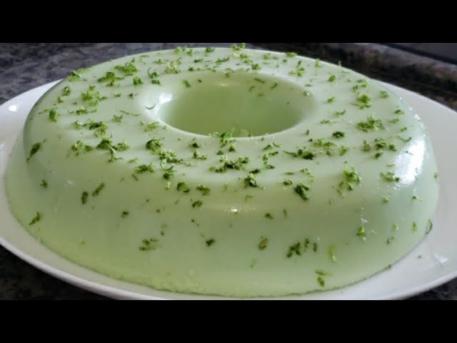 Receita De Pudim de Limão Cremoso