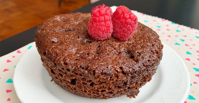 Receita de Bolo de caneca low carb: Saudável e Delicioso