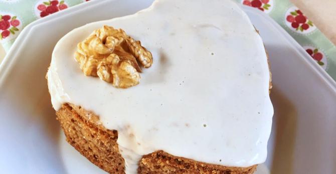 Bolo de nozes lowcarb sem lactose