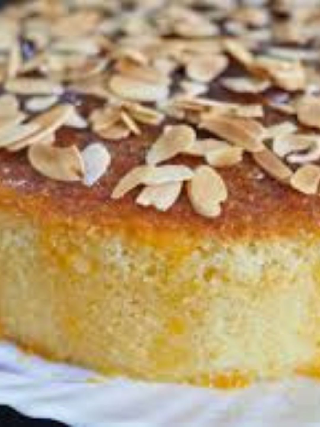 Bolo de Amêndoa e Laranja