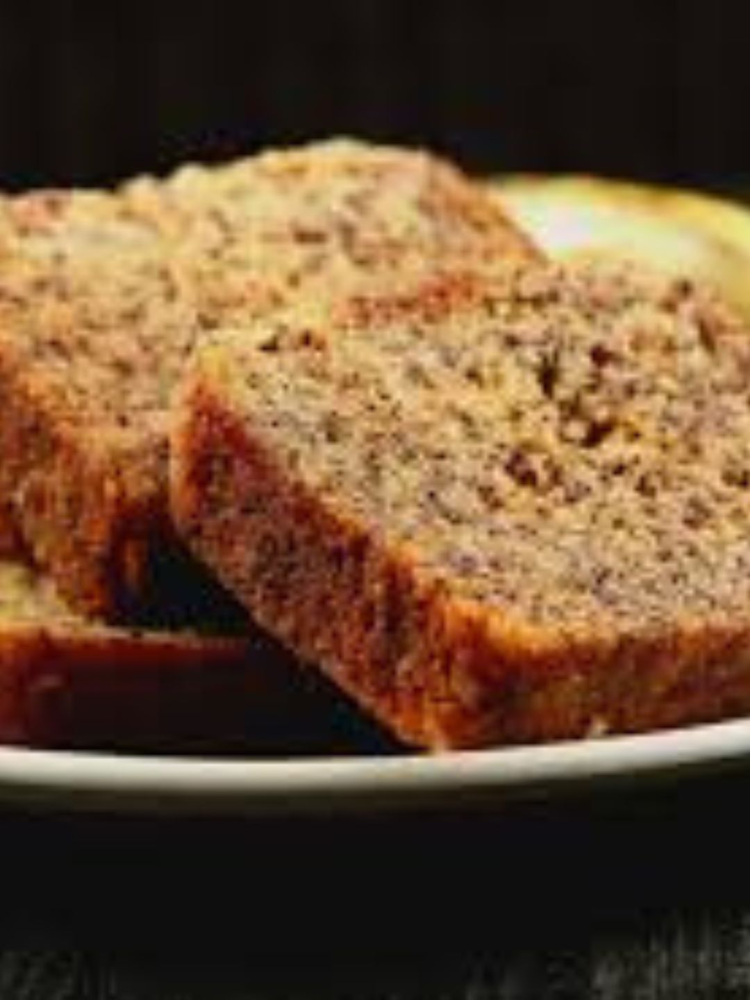 Bolo de Banana com Canela