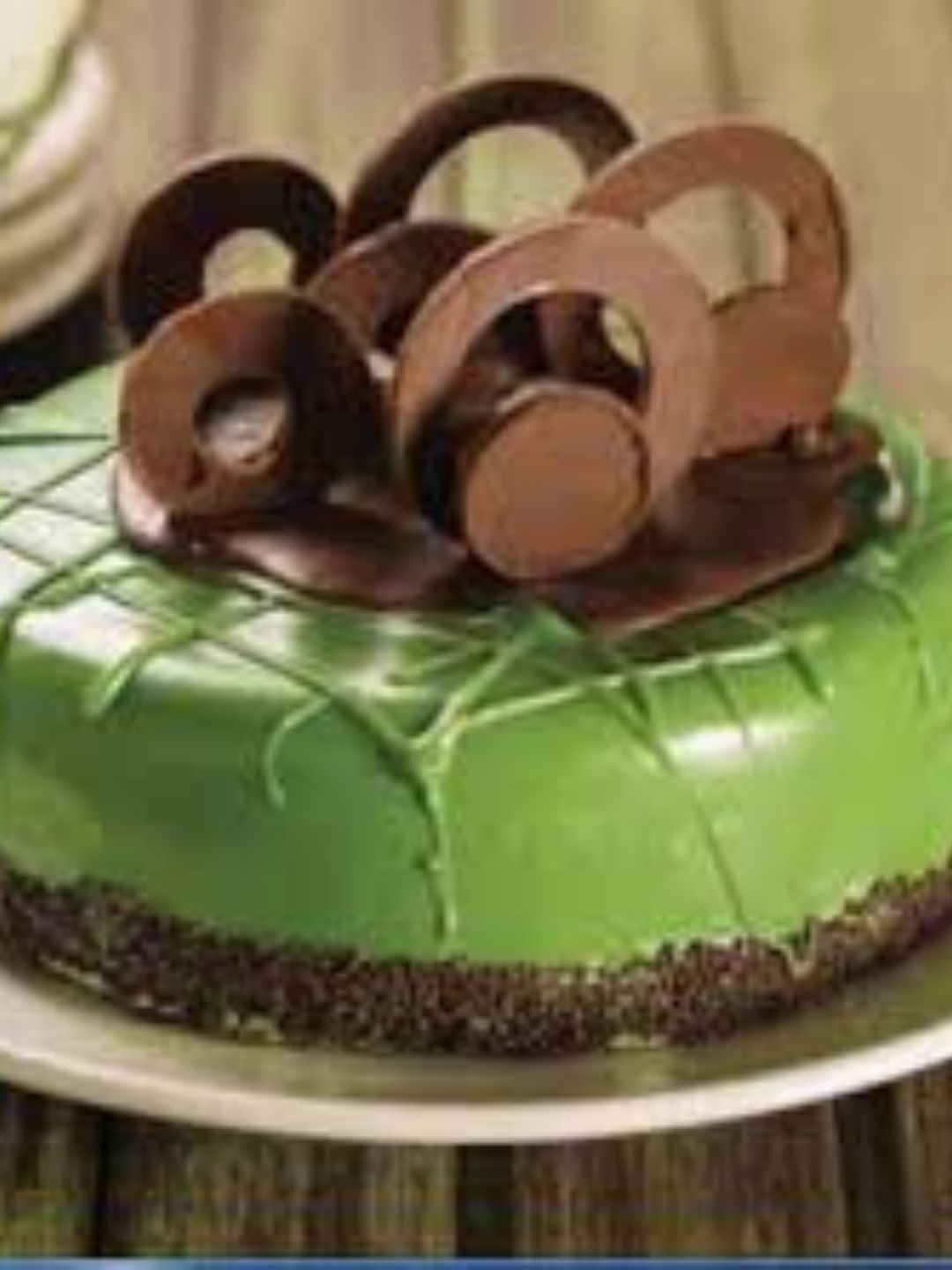 Bolo de Chocolate e Menta