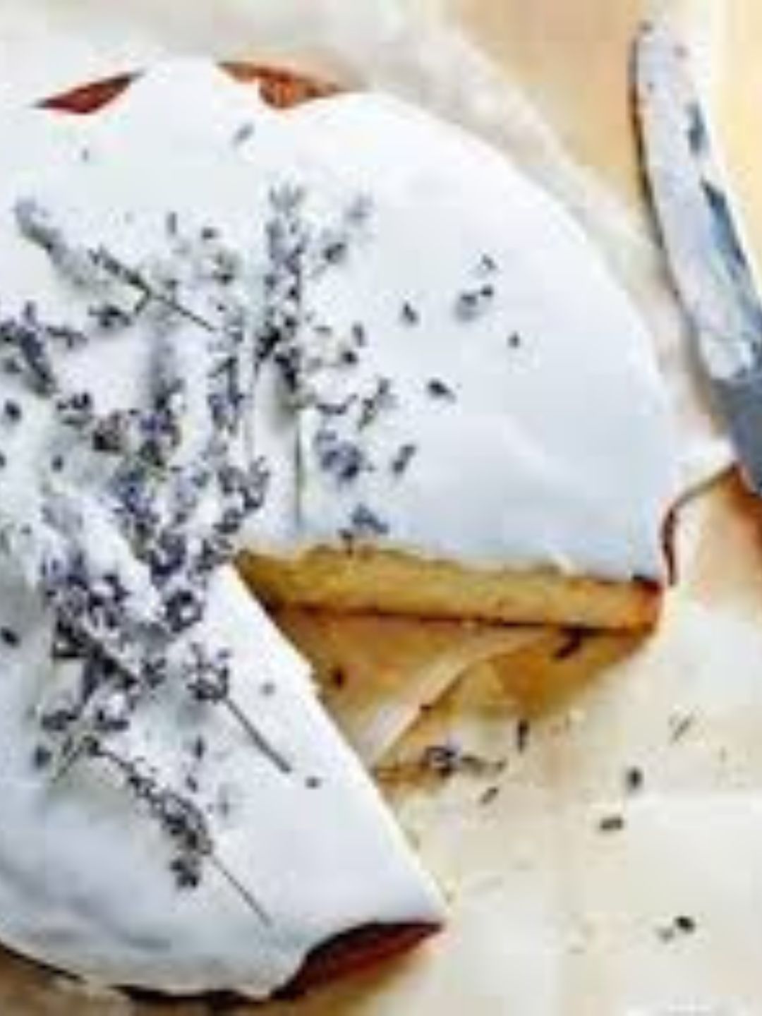 Bolo de Limão com Lavanda