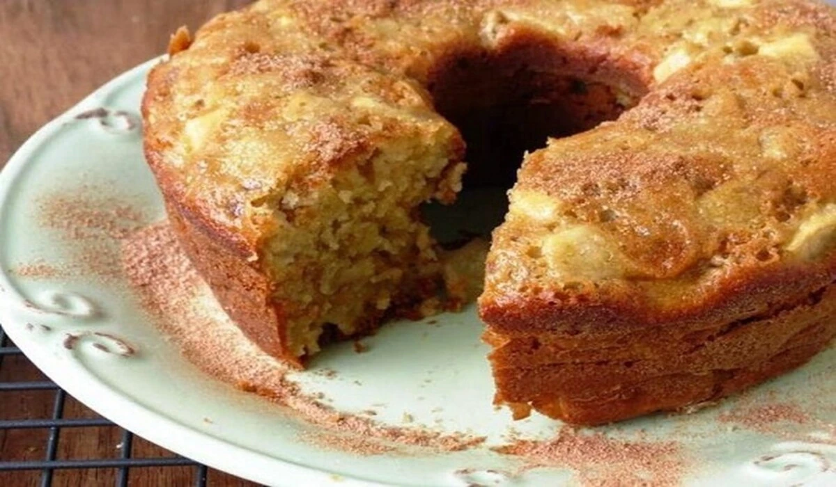 Bolo de Maçã e Canela