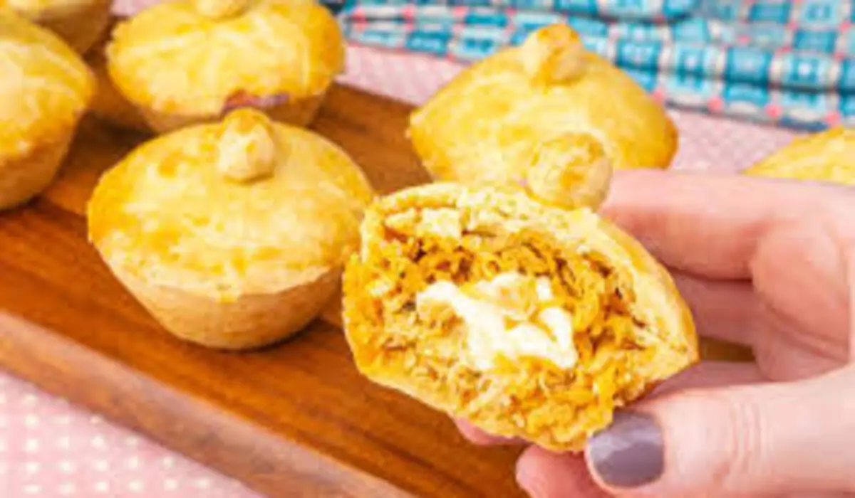 Empadinhas de Camarão com Catupiry