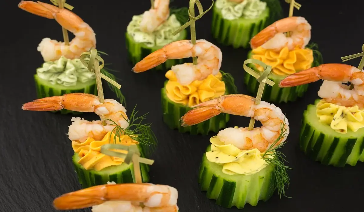 Espetinho de Camarão Low Carb