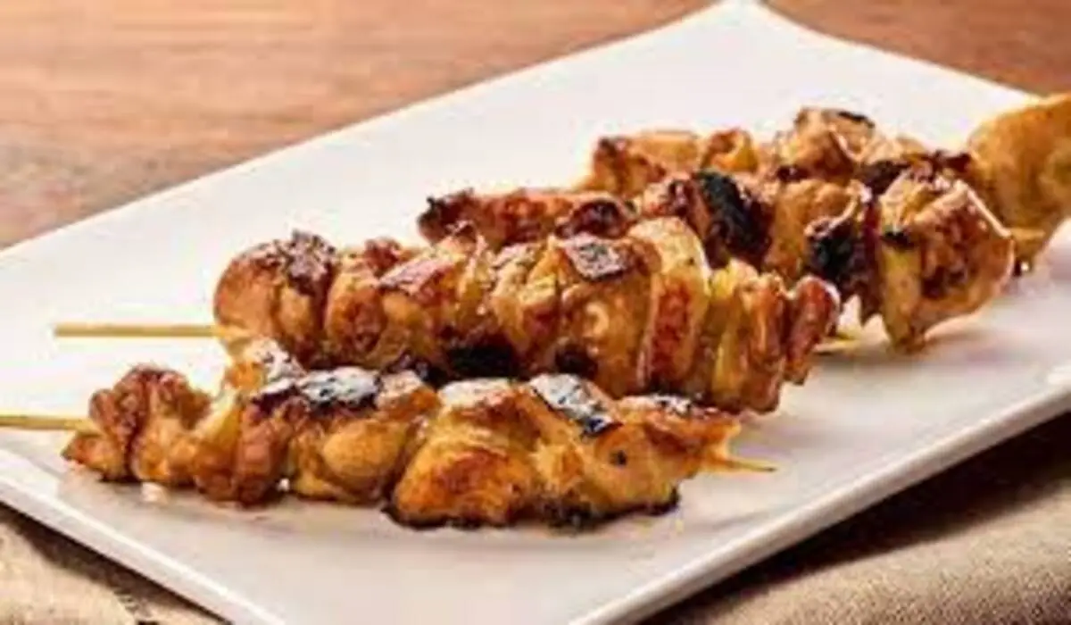 Espetinhos de Frango Teriyaki