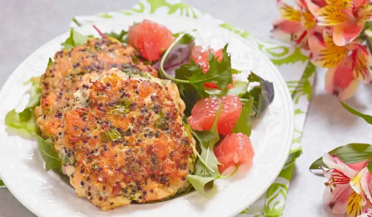 Hambúrguer de Salmão Light