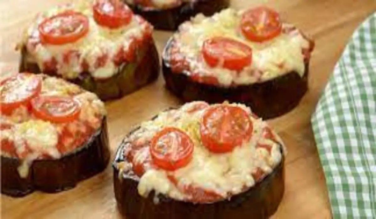 Mini Pizzas de Berinjela