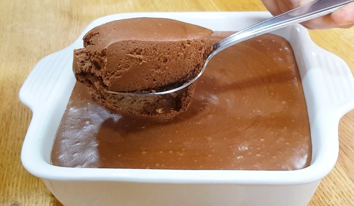 Mousse sem açúcar de 3 ingredientes