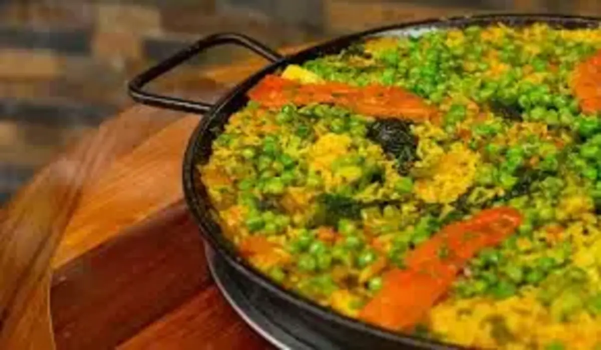Paella Vegetariana com Vegetais