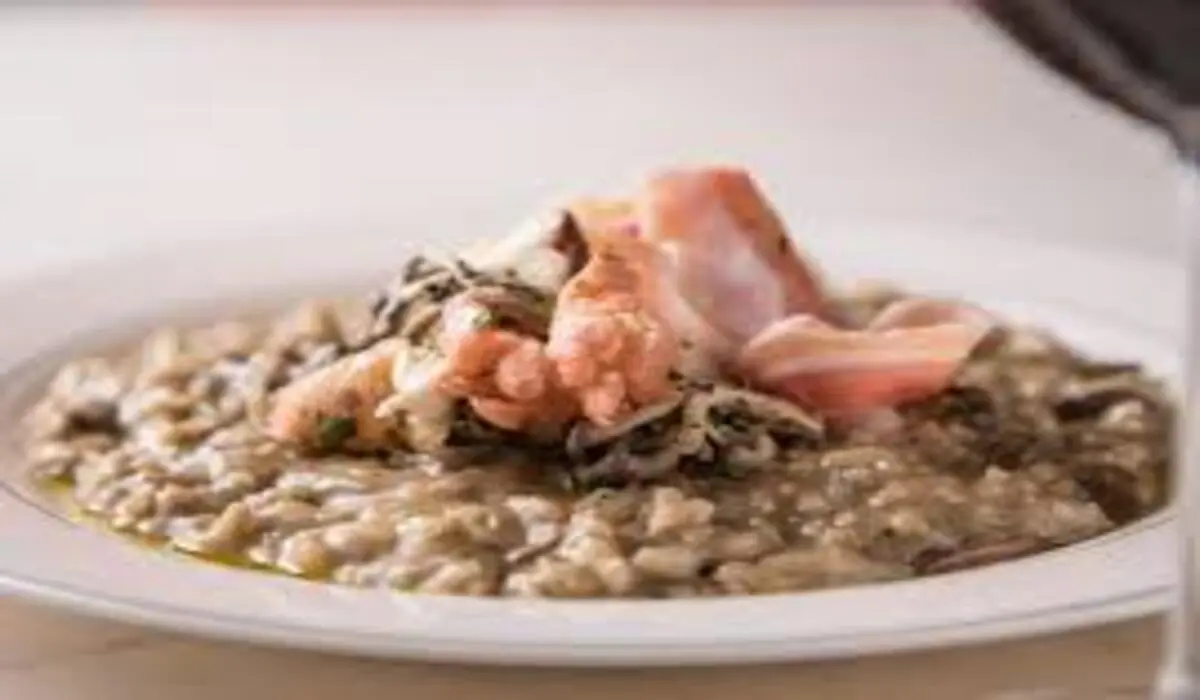 Risoto de Cogumelos Porcini com Trufas