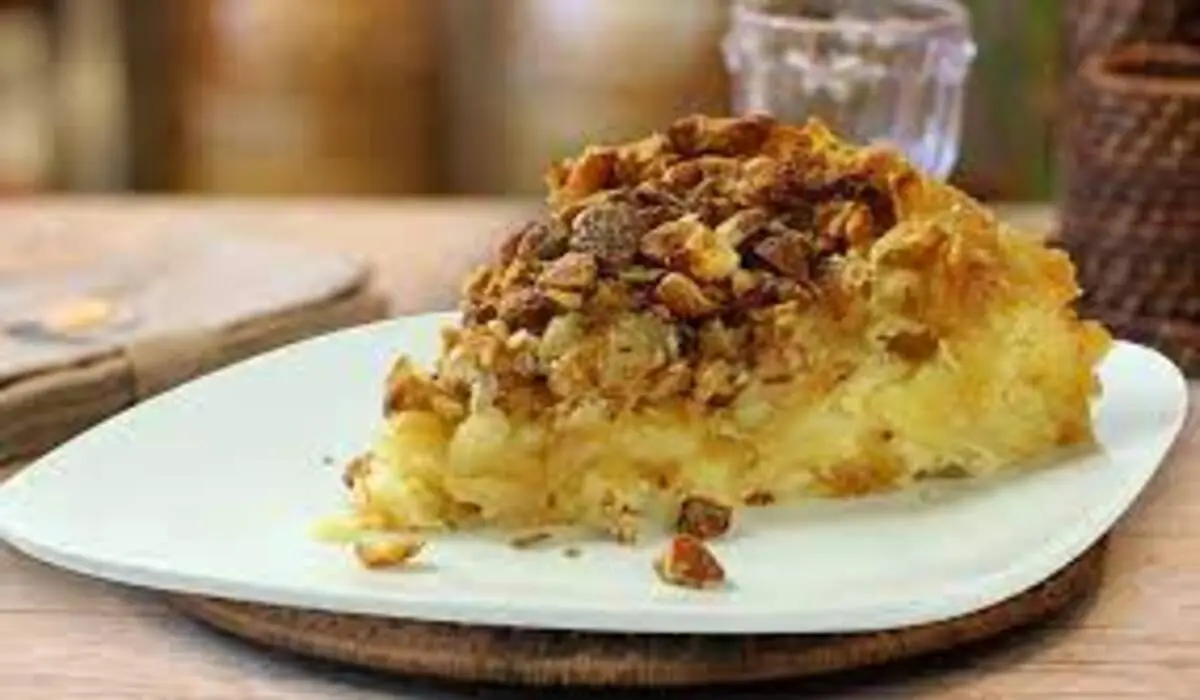 Torta de Maçã e Amêndoa