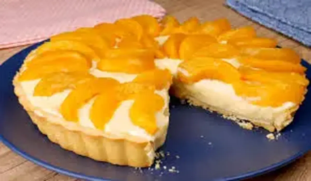 Torta de Pêssego Deliciosa
