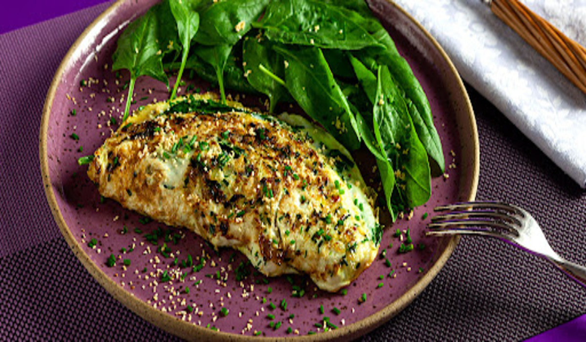 Tortilha de Espinafre Low Carb