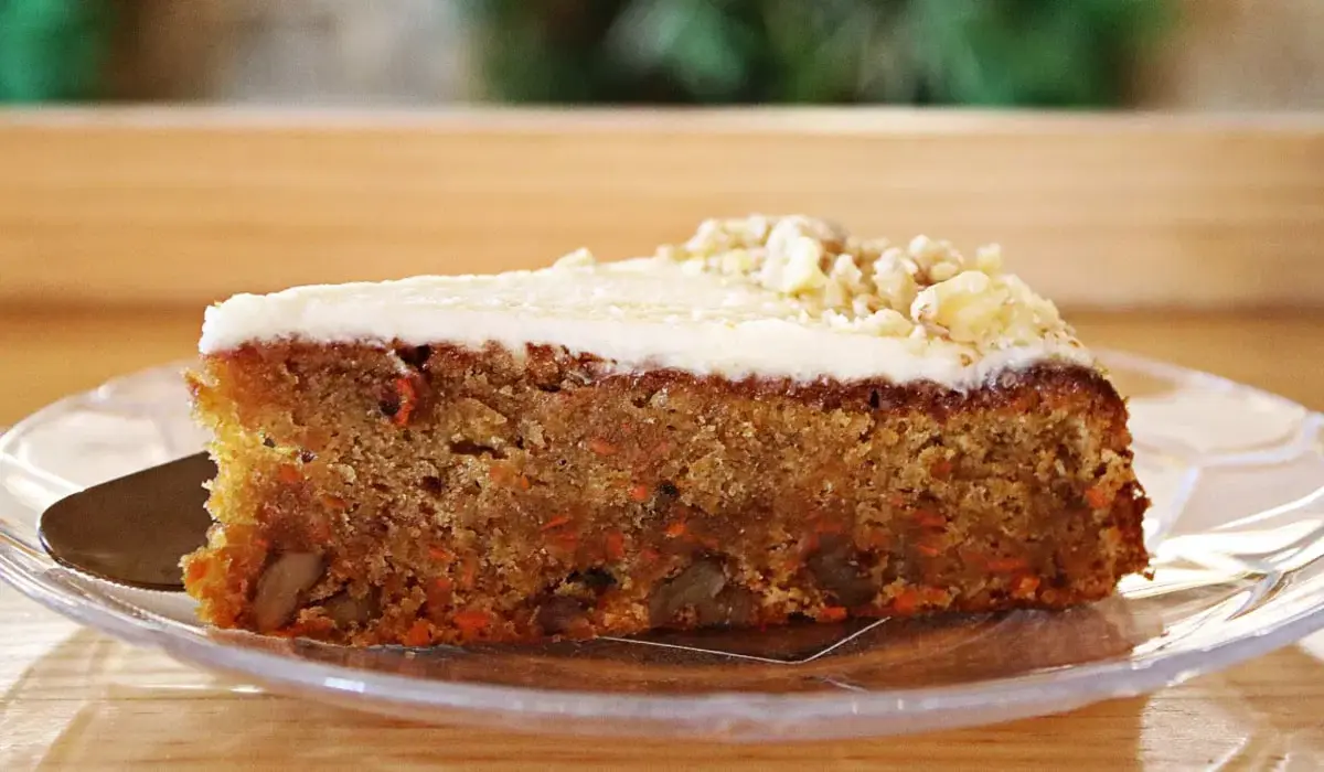 Bolo de Cenoura e Gengibre