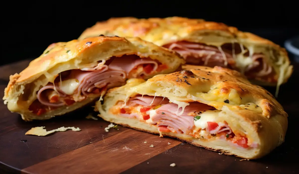 Calzone de Presunto e Queijo