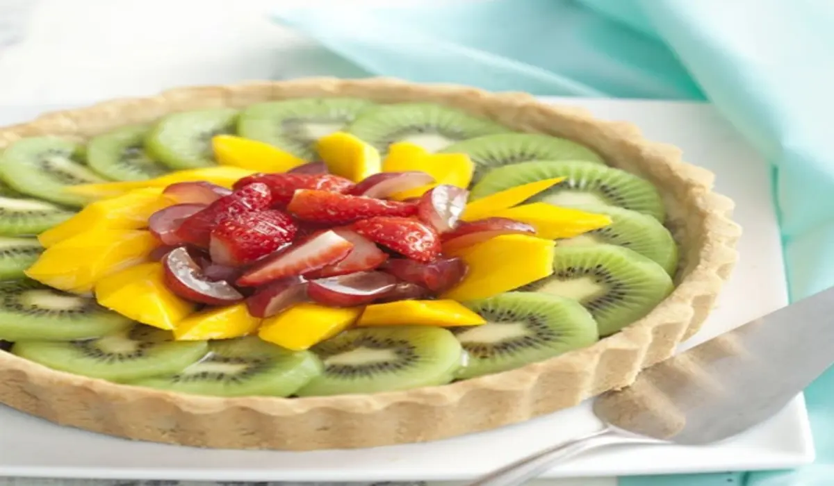 Torta de Amêndoas com Frutas