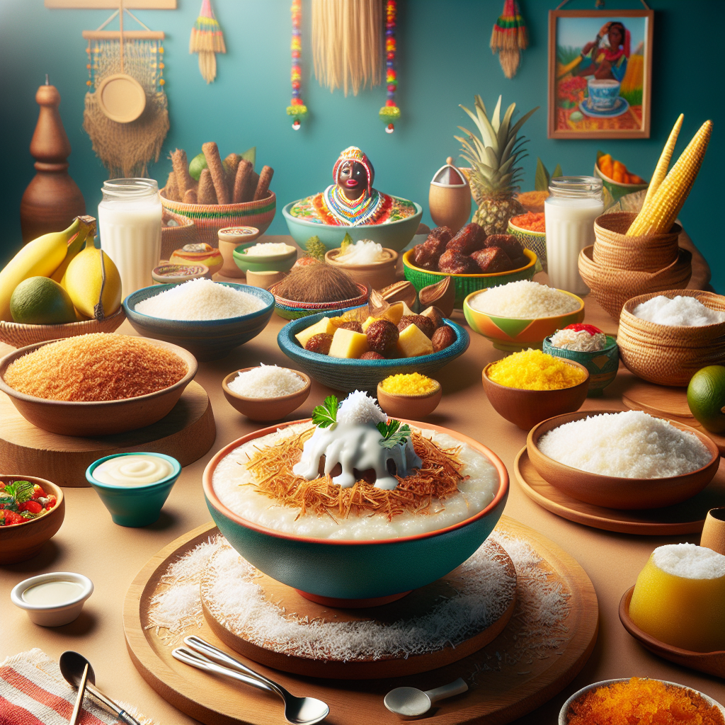 Tapioca com Coco e Leite