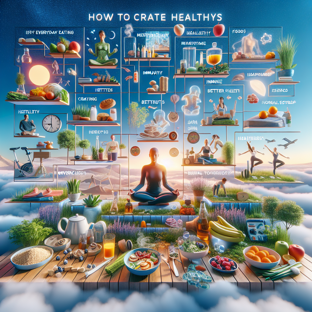 Como Criar Hábitos Saudáveis