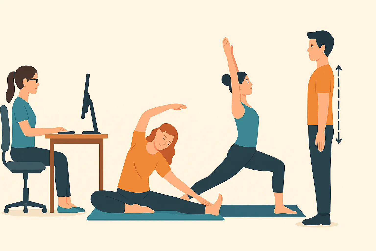 Como melhorar a postura corporal