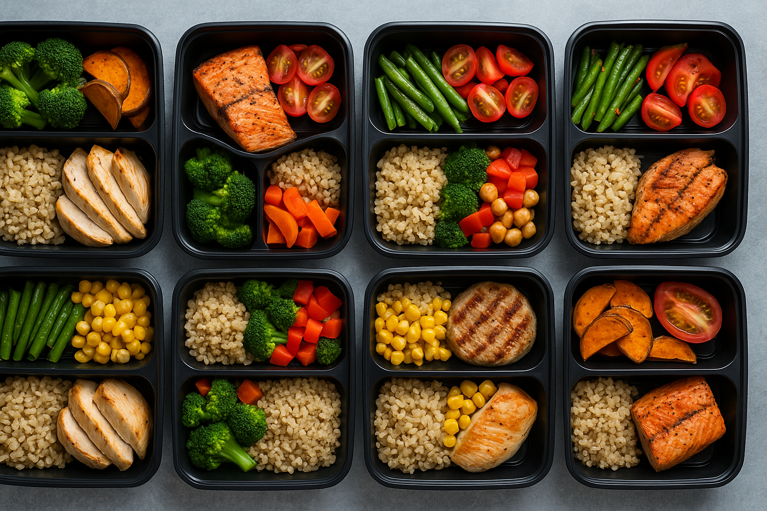 marmita fitness para a semana toda